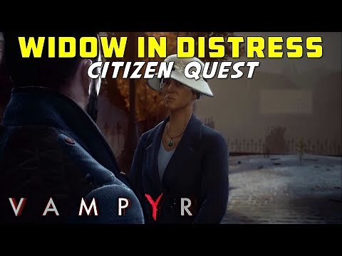 Widow in Distress | Whitechapel Citizen Quest - Convince Hsiao Shun to Leave the Cemetery | Vampyr