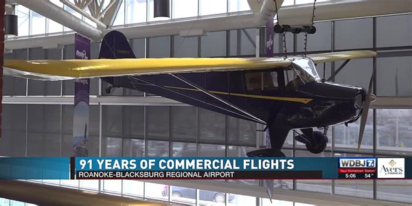 Roanoke Airport Celebrates 91 Years of Flights