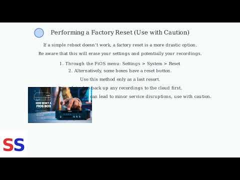 How To Fix Verizon FiOS DVR Not Working – Recording/Playback, Reboot & Reset
