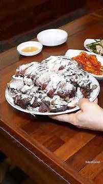 바삭바삭한 튀김족발 만들기 / Making fried jokbal / korean street food