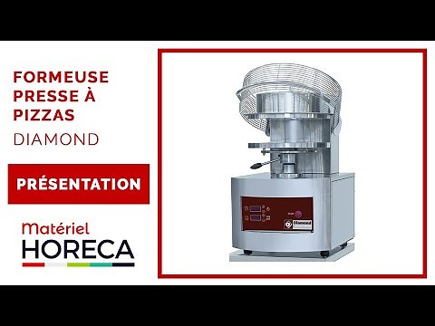 Présentation - Formeuse/presse à pizzas - Matériel-Horeca