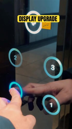 Elevator Display Upgrade | Before & After #Elevator#ElevatorRepair#ElevatorDisplay##Shorts