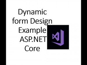 ASP.NET Core Design Dynamic Form using Html Tag Helper