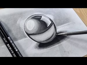 How To Draw A Perfectly Realistic Ball (3D Drawing Tutorial)