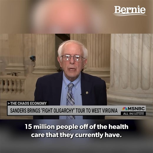 We’re heading to North Carolina and West Virginia next week with a simple message: Americans don’t want major cuts to health care, nutrition, and education to fund more billionaire tax breaks. No member of Congress who voted for this disastrous bill deserves to be reelected. | Bernie Sanders