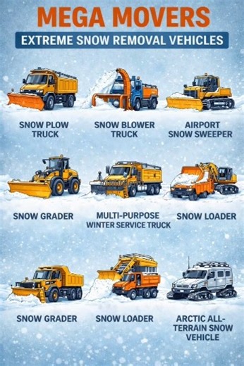 MEGA MOVERS – Extreme Snow Removal Vehicles