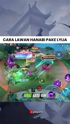 Cara lawan hanabi pake lylia #mobilelegends #gaming #mlbb #trending