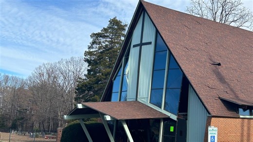 Forest church holds first service at school after devastating gas explosion