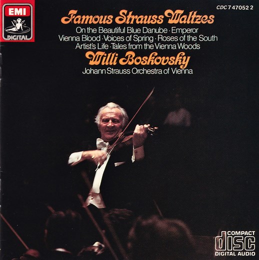 Johann Strauss II : Willi Boskovsky : Johann Strauss Orchestra Of Vienna - Famous Strauss Waltzes