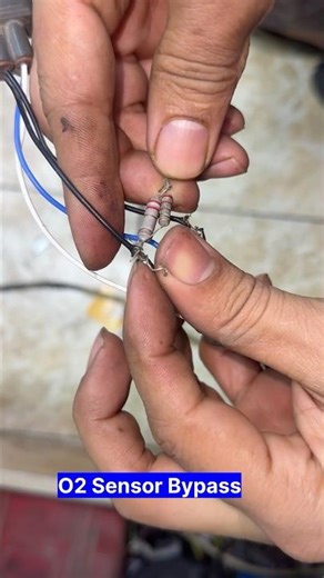 How To Bypass O2 Sensor Bypassing Oxygen Sensor #shortvideo