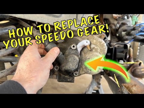 Subaru Sambar - How To Replace the Speedometer Gear On Your Accelerator Cable Housing