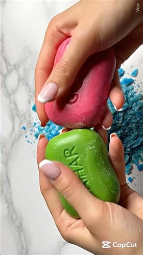 💥ASMR Satisfying Soap Crushing | No Talking | Crunchy Relaxing Sounds #asmr #satisfying