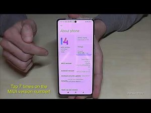 Redmi Note 12T Pro (5G): How to enable the Developer Options? for USB Debugging etc.