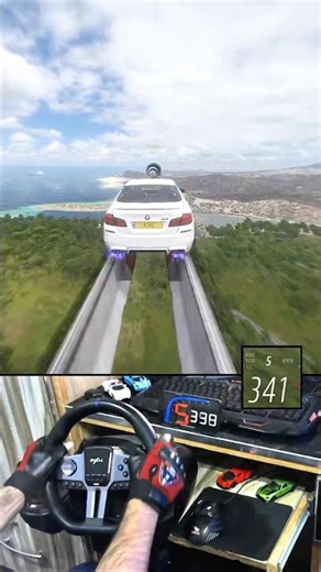 BMW M5 AMAZING Stunt Parking! 🤯 | Forza Horizon 5 #shorts