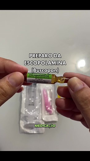 Diluição da Escopolamina em Enfermagem: Passo a Passo
