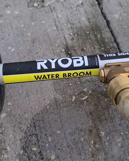 Travis Collins on Instagram: "Water Broom! Whaaaat!? Yeah, you need this too. Another fantastic accessory for your pressure washer. Ryobi model: RY31211 Price: $45 Features: Broom sweep or undercarriage cleaning 11" cleaning path for efficient cleaning Quickly clears surface dirt and debris Quick-connect coupler system attaches and detaches from your quick-connect capable wand with ease For use with gas pressure washers up to 3,300 psi @ryobitoolsusa"