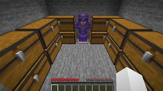 Smart secret bases in Minecraft