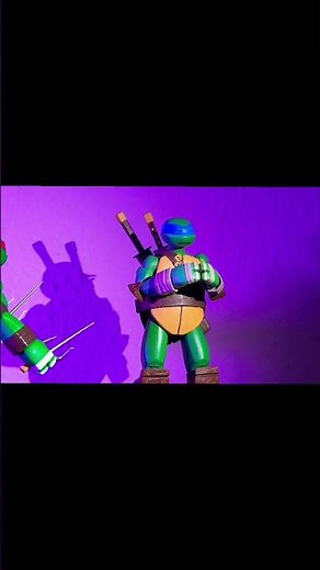 Neca TMNT 2012 stop motion