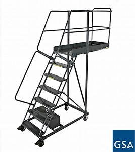 Cantilever Series Rolling Ladder | Platform & Ladders