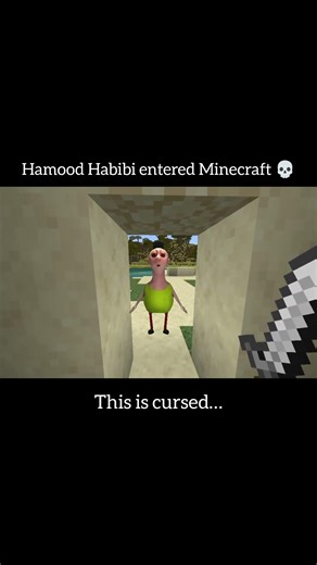 Hamood Habibi in MINECRAFT!! 😱 #minecrafthorror