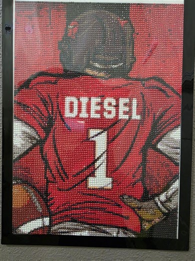 Sports Football Diamondart, Customize by Team (city), Number and Name. Magnetic Framed. Multi Colors, Boys Bedroom, Man Cave, Loft(30x40cm) - Etsy