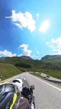 Descending Julier Pass (Switzerland)