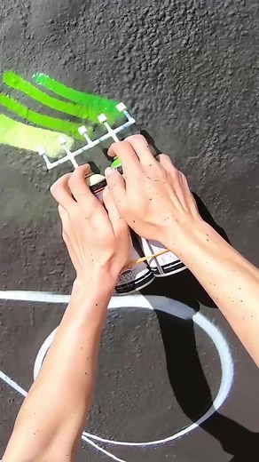 Testing Tricolor 5 Line Spray Paint Adapter