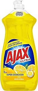 Ajax 1170123 Super Degreaser Dish Soap Liquid Lemon Scent (44673)
