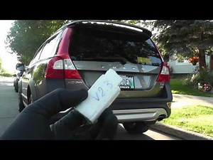 Volvo tailgate new version of module with warning tone.