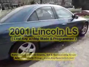 🇺🇸 2001 Lincoln LS Lost Keys – New Key Cut & Programmed!