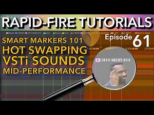 SWS Smart Markers (1/4): Switching instruments mid-performance (Rapid-fire REAPER Tutorials Ep61)