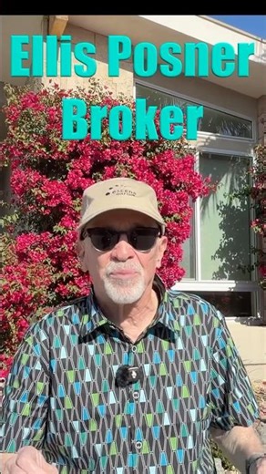 Ellis Posner 😎 Palm Springs Real Estate Broker #palmspringsrealestate #palmspringsrealtor