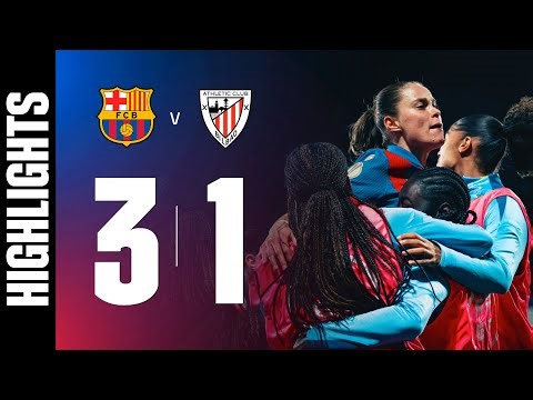 HIGHLIGHTS | FC BARCELONA 3 vs 1 ATHLETIC CLUB | SPANISH SUPER CUP SEMIFINAL 🔵🔴