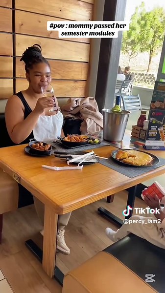 #pov : mommy passed her semester modules and spoil herself with daughter #lifestyle #viralreelschallenge #baby #semester2 #unisa #student #fyp #blessed #motherhood