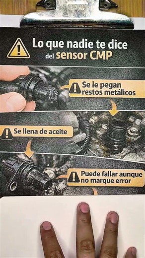 Lo que nadie te dice del sensor CMP ⚠️⚠️😱🔴 #mechanic #sensor #cmp #mecanica #automotriz #taller