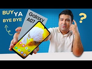 Samsung A07 Review🔥A Smart Move from Samsung, Worth it?