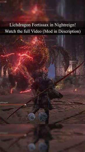 This Mod adds Fortissax to Nightreign! #gaming #eldenring #nightreign