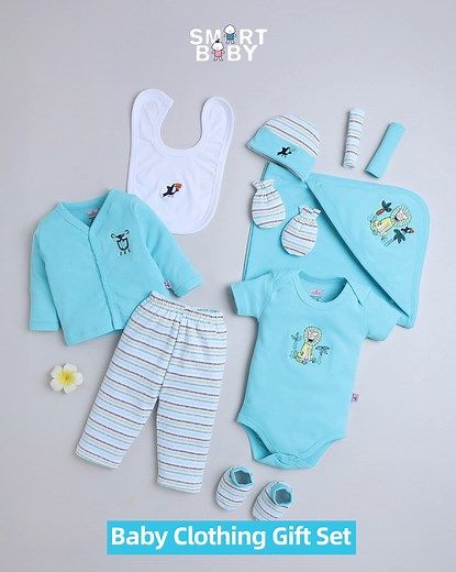 Welcome your little bundle of joy with Smart Baby’s adorable newborn collection. From soft cotton essentials and cozy blankets to gentle care accessories, every piece is crafted with love and comfort in mind. Because your baby deserves the best — from their very first moment. 💕 | Smart Baby