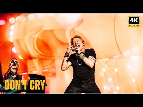 GUNS N' ROSES - Don't Cry | Live in Belgrade (18.7.2025) 4K