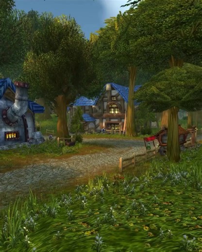 Sometimes all you need is a quiet moment back in Elwynn Forest. A familiar calm from one of Azeroth’s most peaceful places. | Blizzard