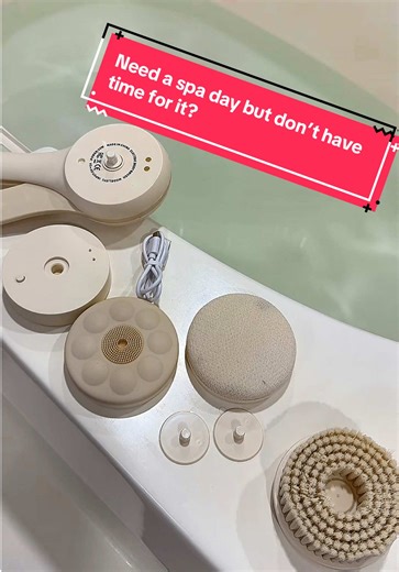 XiyuYouth Electric Body Brush Back Scrubber Exfoliating XY1 Dual Handle Shower Brush with 3 Heads 2 Speeds USB Rechargeable IPX7 Waterproof for All Skin Types #spadayathome #backscrubber #bodybrush #bodyexfoliator @XiyuYouth