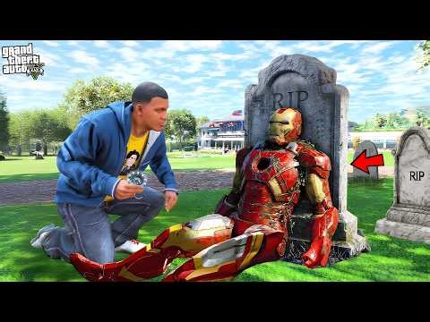 Franklin and Chop Restoring Abandoned Ironman's Suit In GTA 5 | Paradox FTW