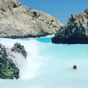 24K views · 1.4K reactions | Natural pool in Crete  Greece #greece #greekislands #greeceislands | Hellenic World | Facebook