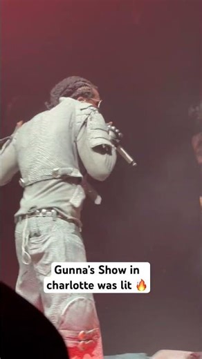 Gunna’s Show in charlotte was lit 🔥 #rap #rapper #gunna