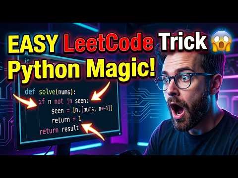 Most Asked Interview Question 😱 | Two Sum in Python | LeetCode #1
