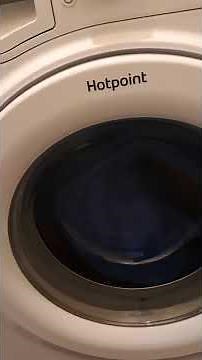 Hotpoint Smart Tech Washing Machine Eco Cottons Noisy Spin