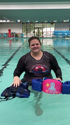 Safety tip of the day! #safetybeforeskill #swimming #learning #foryoupage