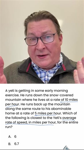 Have you ever met a yeti? KD's VP of Math and Science Innovation Scott Simons claims he has! In this winter lesson, he tackles a fun problem about finding a yeti's average rate of speed. 👣🏔️ Challenge yourself to solve it first, then tune in as Scott walks you through the solution. You'll be surprised how quickly this problem becomes manageable once you know the approach! Stay tuned for more math challenges! #MathChallenge #MathHelp #MathLesson