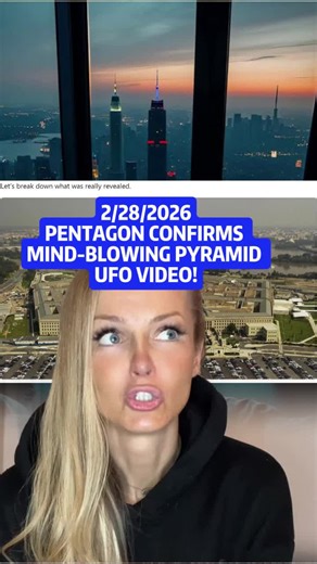 😲 Pentagon Confirms Mind-Blowing Pyramid UFO Video! 👽✨ #UFOs #Pentagon #UAP #trending #mystery #fyp #viral #tiktok #viralvideo #alien #pov #fypツ #ufo #foryou #uso