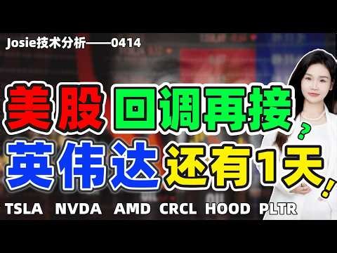 股票|美股|美股回调再接？英伟达还有1天？PLTR探底神针？#tsla #nvda #amd #pltr #crcl #hood